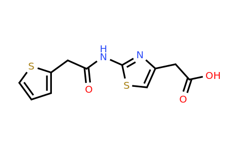 CAS 332099-91-9 | 2-{2-[2-(thiophen-2-yl)acetamido]-1,3-thiazol-4-yl}acetic acid