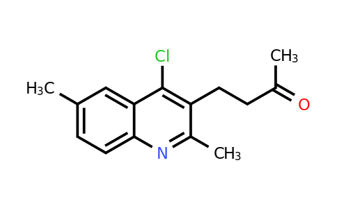 CAS 332150-25-1 | 4-(4-Chloro-2,6-dimethylquinolin-3-yl)butan-2-one