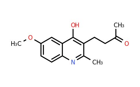 CAS 332150-27-3 | 4-(4-Hydroxy-6-methoxy-2-methylquinolin-3-yl)butan-2-one