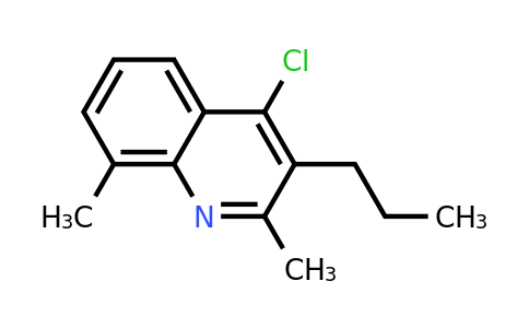 CAS 332150-39-7 | 4-Chloro-2,8-dimethyl-3-propylquinoline