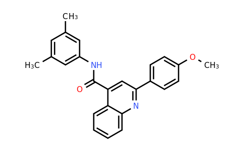CAS 332157-20-7 | N-(3,5-Dimethylphenyl)-2-(4-methoxyphenyl)quinoline-4-carboxamide