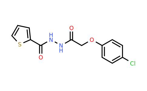CAS 332157-66-1 | N'-(2-(4-Chlorophenoxy)acetyl)thiophene-2-carbohydrazide