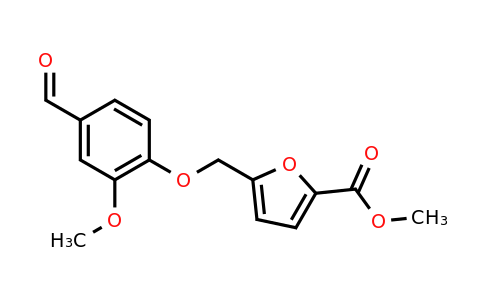 CAS 332165-50-1 | methyl 5-[(4-formyl-2-methoxyphenoxy)methyl]furan-2-carboxylate