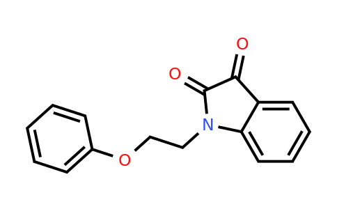 CAS 332172-76-6 | 1-(2-Phenoxyethyl)indoline-2,3-dione