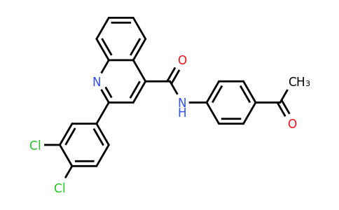CAS 332175-85-6 | N-(4-Acetylphenyl)-2-(3,4-dichlorophenyl)quinoline-4-carboxamide