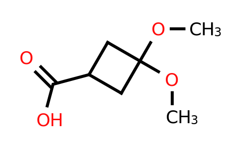 CAS 332187-56-1 | 3,3-Dimethoxycyclobutanecarboxylic acid