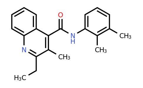 CAS 332358-67-5 | N-(2,3-Dimethylphenyl)-2-ethyl-3-methylquinoline-4-carboxamide