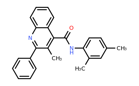 CAS 332372-31-3 | N-(2,4-Dimethylphenyl)-3-methyl-2-phenylquinoline-4-carboxamide