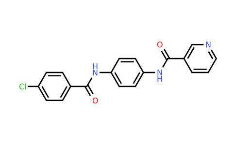 CAS 332376-88-2 | N-(4-(4-Chlorobenzamido)phenyl)nicotinamide
