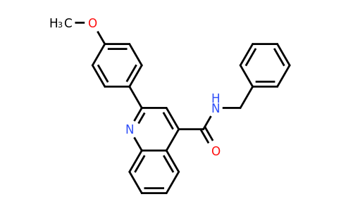 CAS 332381-32-5 | N-Benzyl-2-(4-methoxyphenyl)quinoline-4-carboxamide
