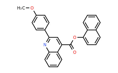 CAS 332381-73-4 | Naphthalen-1-yl 2-(4-methoxyphenyl)quinoline-4-carboxylate