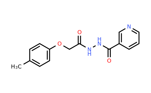 CAS 332385-10-1 | N'-(2-(p-Tolyloxy)acetyl)nicotinohydrazide