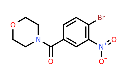 CAS 332400-36-9 | 4-(4-Bromo-3-nitrobenzoyl)morpholine