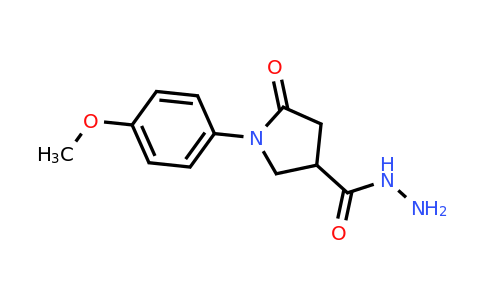 CAS 332404-11-2 | 1-(4-Methoxyphenyl)-5-oxopyrrolidine-3-carbohydrazide