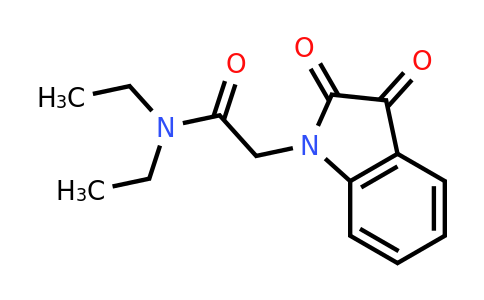 CAS 332412-98-3 | 2-(2,3-Dioxoindolin-1-yl)-N,N-diethylacetamide