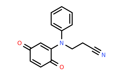 CAS 33253-67-7 | 3-((3,6-Dioxocyclohexa-1,4-dien-1-yl)(phenyl)amino)propanenitrile