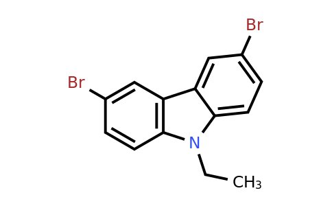 CAS 33255-13-9 | 3,6-Dibromo-9-ethyl-9H-carbazole