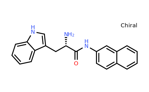 CAS 3326-63-4 | (S)-2-Amino-3-(1H-indol-3-yl)-N-(naphthalen-2-yl)propanamide