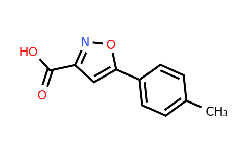 CAS 33282-21-2 | 5-P-Tolyl-isoxazole-3-carboxylic acid