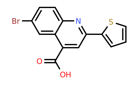 CAS 33289-49-5 | 6-Bromo-2-(thiophen-2-yl)quinoline-4-carboxylic acid
