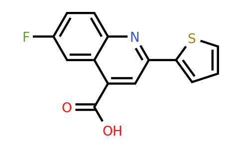 CAS 33289-53-1 | 6-Fluoro-2-(thiophen-2-yl)quinoline-4-carboxylic acid