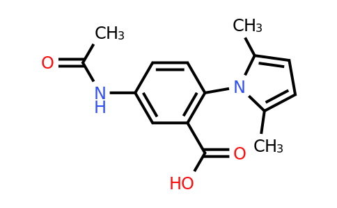 CAS 332898-63-2 | 5-Acetamido-2-(2,5-dimethyl-1H-pyrrol-1-yl)benzoic acid