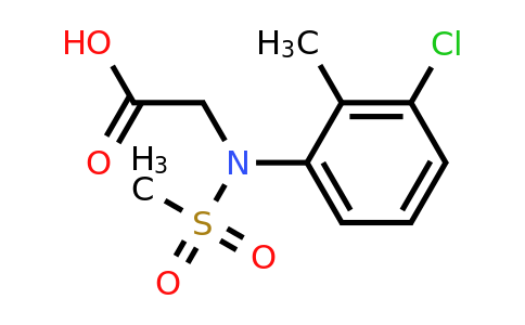 CAS 333320-75-5 | 2-(N-(3-Chloro-2-methylphenyl)methylsulfonamido)acetic acid