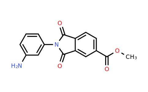 CAS 333340-81-1 | Methyl 2-(3-aminophenyl)-1,3-dioxoisoindoline-5-carboxylate
