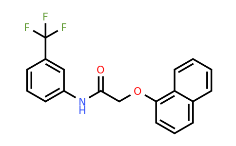CAS 333341-71-2 | 2-(Naphthalen-1-yloxy)-N-(3-(trifluoromethyl)phenyl)acetamide