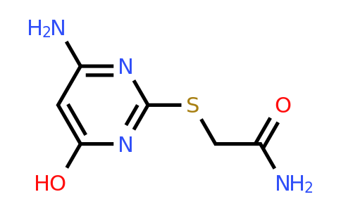 CAS 333410-90-5 | 2-((4-Amino-6-hydroxypyrimidin-2-yl)thio)acetamide