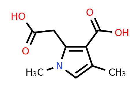 CAS 33369-45-8 | 2-(Carboxymethyl)-1,4-dimethyl-1H-pyrrole-3-carboxylic acid