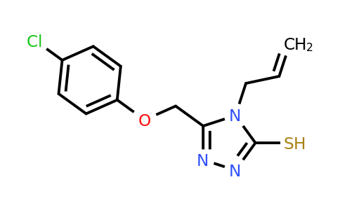 CAS 333767-06-9 | 5-[(4-chlorophenoxy)methyl]-4-(prop-2-en-1-yl)-4H-1,2,4-triazole-3-thiol