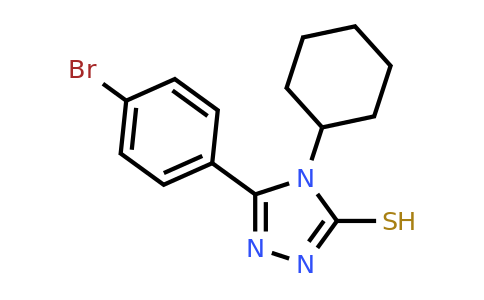 CAS 333767-07-0 | 5-(4-bromophenyl)-4-cyclohexyl-4H-1,2,4-triazole-3-thiol