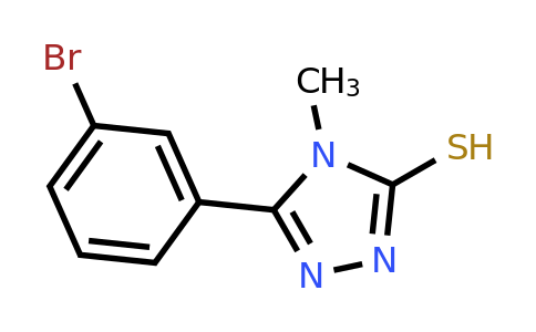 CAS 333771-24-7 | 5-(3-bromophenyl)-4-methyl-4H-1,2,4-triazole-3-thiol