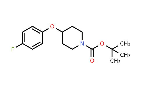 CAS 333954-85-1 | tert-Butyl 4-(4-fluorophenoxy)piperidine-1-carboxylate