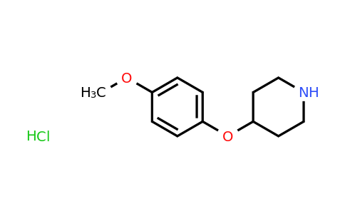 CAS 333954-89-5 | 4-(4-Methoxyphenoxy)piperidine hydrochloride