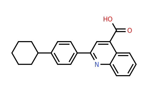 CAS 333969-81-6 | 2-(4-cyclohexylphenyl)quinoline-4-carboxylic acid
