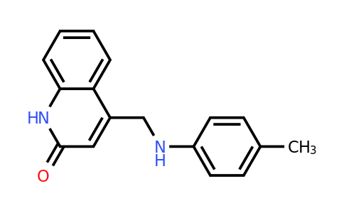 CAS 333984-13-7 | 4-((p-Tolylamino)methyl)quinolin-2(1H)-one