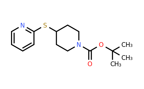CAS 333985-88-9 | tert-butyl 4-(pyridin-2-ylthio)piperidine-1-carboxylate