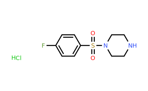CAS 333986-41-7 | 1-(4-fluorobenzenesulfonyl)piperazine hydrochloride