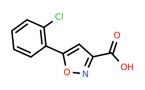 CAS 334017-34-4 | 5-(2-Chlorophenyl)isoxazole-3-carboxylic acid