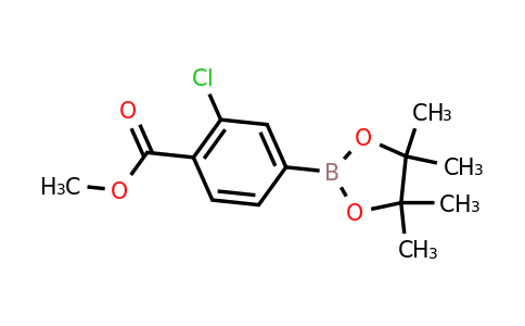 CAS 334018-52-9 | Methyl 2-chloro-4-(4,4,5,5-tetramethyl-1,3,2-dioxaborolan-2-YL)benzoate