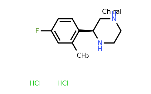CAS 334477-59-7 | (2S)-2-(4-fluoro-2-methylphenyl)piperazine dihydrochloride