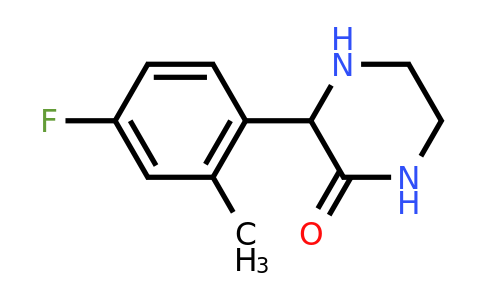 CAS 334477-68-8 | 3-(4-fluoro-2-methylphenyl)piperazin-2-one