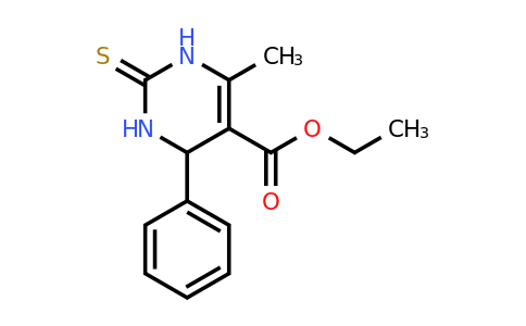 CAS 33458-26-3 | Ethyl 6-methyl-4-phenyl-2-thioxo-1,2,3,4-tetrahydropyrimidine-5-carboxylate