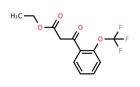 CAS 334778-38-0 | Ethyl 3-oxo-3-(2-(trifluoromethoxy)phenyl)propanoate
