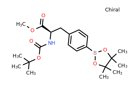 CAS 335030-24-5 | (R)-2-tert-Butoxycarbonylamino-3-[4-(4,4,5,5-tetramethyl-[1,3,2]dioxaborolan-2-yl)-phenyl]-propionic acid methyl ester