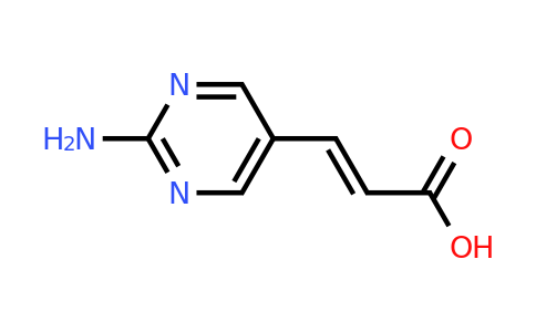 CAS 335030-80-3 | (E)-3-(2-Aminopyrimidin-5-yl)acrylic acid