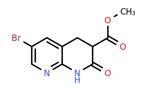 CAS 335031-10-2 | methyl 6-bromo-2-oxo-1,2,3,4-tetrahydro-1,8-naphthyridine-3-carboxylate