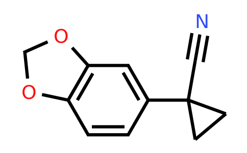 CAS 33522-14-4 | 1-(benzo[d][1,3]dioxol-5-yl)cyclopropane-1-carbonitrile